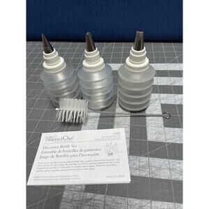 Pampered Chef‎ Decorator Bottle Tips Set Brush Instructions